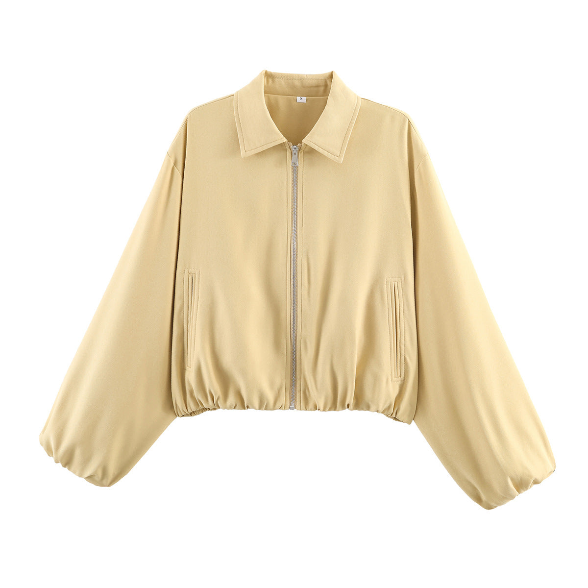 Hem-zip Jacket Baseball Uniform Coat Womens
