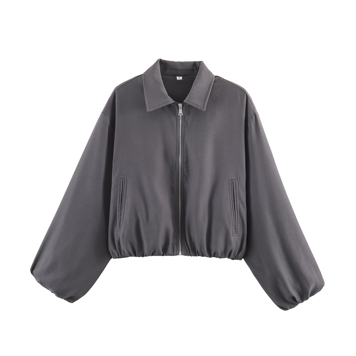 Hem-zip Jacket Baseball Uniform Coat Womens