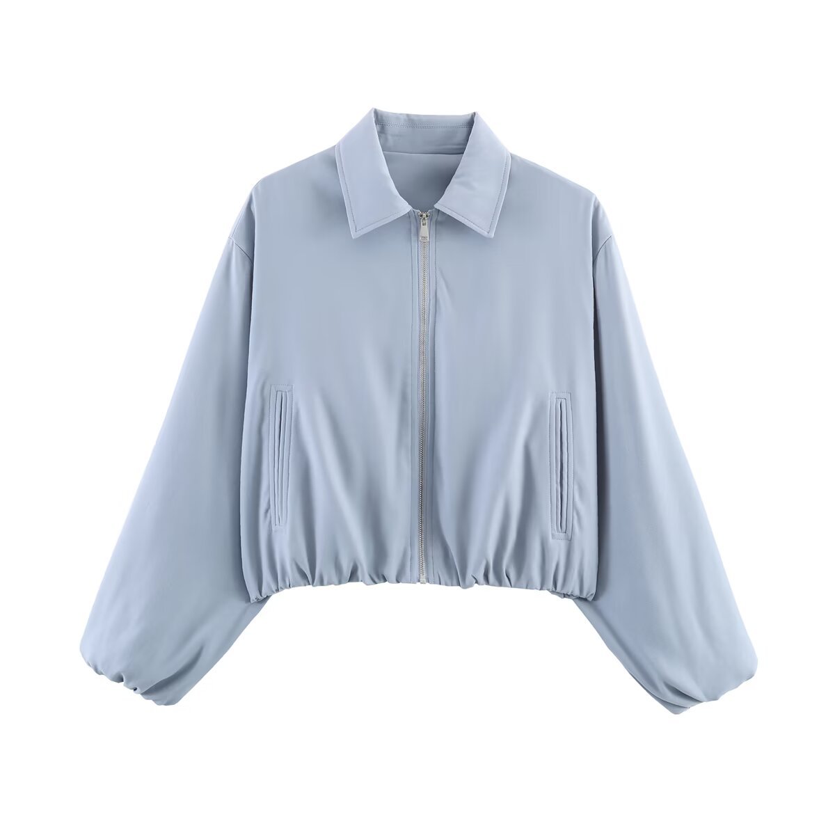Hem-zip Jacket Baseball Uniform Coat Womens
